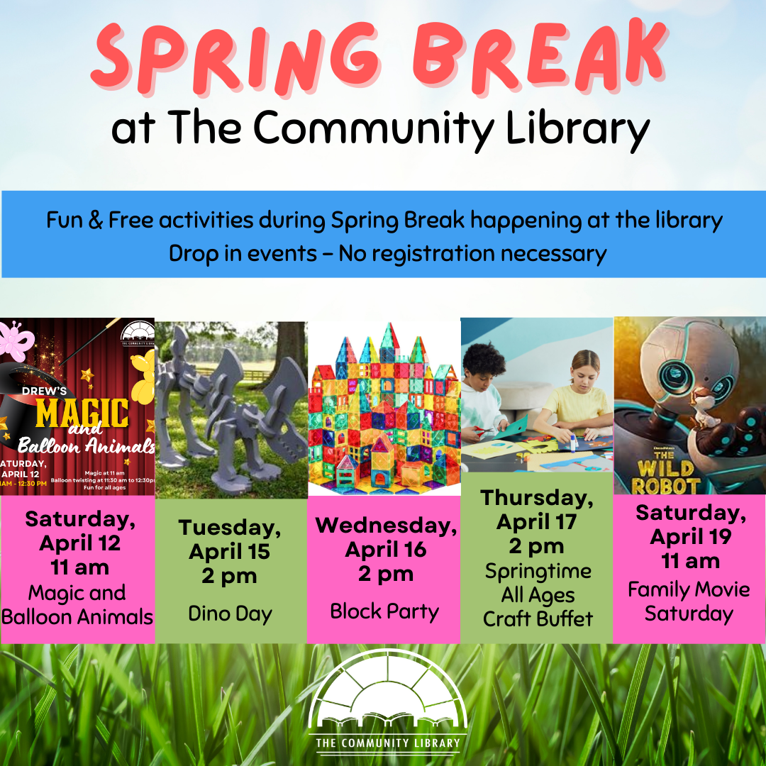 spring break at the library