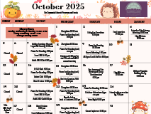 thumbnail image of october 2025 calendar